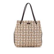 Pre-owned Canvas totes Gucci Vintage , Multicolor , Dames