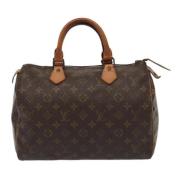 Pre-owned Canvas louis-vuitton-bags Louis Vuitton Vintage , Brown , Da...