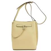 Pre-owned Leather shoulder-bags Michael Kors Pre-owned , Yellow , Dame...