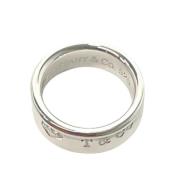 Pre-owned Silver rings Tiffany & Co. Pre-owned , Gray , Dames