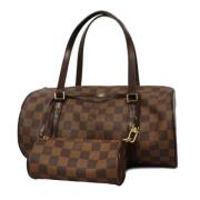 Pre-owned Fabric louis-vuitton-bags Louis Vuitton Vintage , Brown , Da...