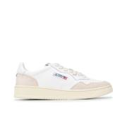 Witte Leren Sneakers Autry , White , Heren