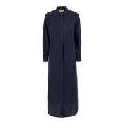 Elegante Hana Jurk Collectie Momoni , Blue , Dames