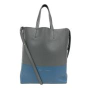 Pre-owned Leather celine-bags Celine Vintage , Blue , Dames