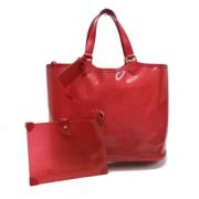 Pre-owned Leather louis-vuitton-bags Louis Vuitton Vintage , Red , Dam...