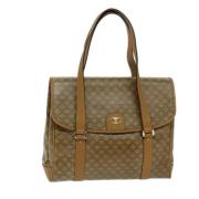 Pre-owned Canvas celine-bags Celine Vintage , Beige , Dames