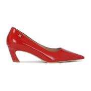 Rode pumps met avant-garde hak Kazar Studio , Red , Dames