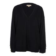 Zwarte Sweater Collectie Michael Kors , Black , Dames