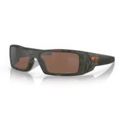 Matte Olive Camo Zonnebril Gascan Stijl Oakley , Green , Heren