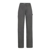 Gestreepte loszittende broek Sofie Schnoor , Gray , Dames