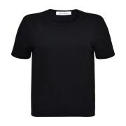 Zwart T-shirt Top Sofie Schnoor , Black , Dames