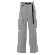 Cargo Twill Broek Y-3 , Gray , Heren