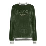 Gestreepte Rose Sweatshirt Ball , Green , Dames