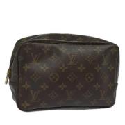 Pre-owned Canvas louis-vuitton-bags Louis Vuitton Vintage , Brown , Da...