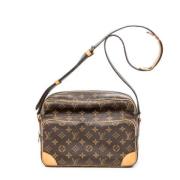 Pre-owned Canvas louis-vuitton-bags Louis Vuitton Vintage , Brown , Da...