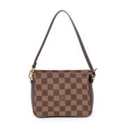 Pre-owned Canvas handbags Louis Vuitton Vintage , Brown , Dames