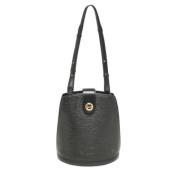 Pre-owned Leather louis-vuitton-bags Louis Vuitton Vintage , Black , D...