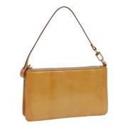 Pre-owned Leather louis-vuitton-bags Louis Vuitton Vintage , Beige , D...