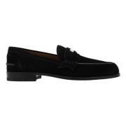 Penny Loafer Schoenen Christian Louboutin , Black , Heren