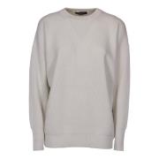 Stijlvolle Sweater Collectie Fabiana Filippi , White , Dames