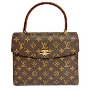 Pre-owned Fabric louis-vuitton-bags Louis Vuitton Vintage , Brown , Da...