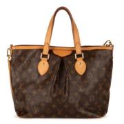 Pre-owned Canvas handbags Louis Vuitton Vintage , Brown , Dames