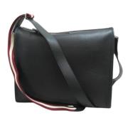 Pre-owned Leather shoulder-bags Bally Pre-owned , Black , Unisex