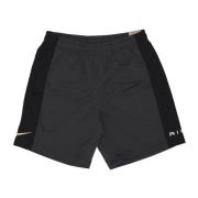 Ademende Herenshorts met Elastische Taille Nike , Black , Heren