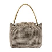 Atlanta Pouch Tas Pinko , Beige , Dames