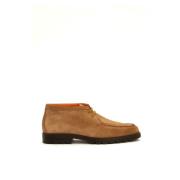 Beige Suède Desert Boot Santoni , Beige , Heren