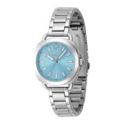 Wildflower Dames Quartz Horloge - Blauwe Wijzerplaat Invicta Watches ,...