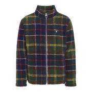 Sherpa Tartan Jassen Barbour , Green , Heren