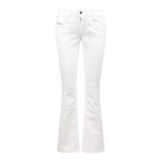 Bootcut Flare Jeans D-Ebbey Diesel , White , Dames