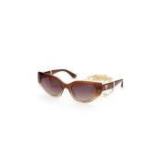 Bruin Frame Zonnebril Guess , Brown , Unisex