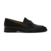 Zwarte loafers-stijl halfschoenen Kazar Studio , Black , Dames