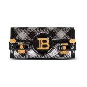 B-Buzz Pouch 23 Balmain , Black , Dames