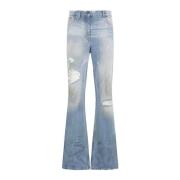 Blauwe Slim Fit Katoenen Jeans Aw24 EgonLab , Blue , Heren