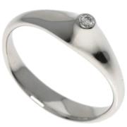 Pre-owned Platinum rings Tiffany & Co. Pre-owned , Gray , Dames