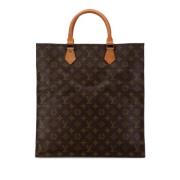 Pre-owned Canvas handbags Louis Vuitton Vintage , Brown , Dames