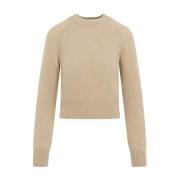 Beige Neutrale Trui Aw24 Dries Van Noten , Beige , Dames