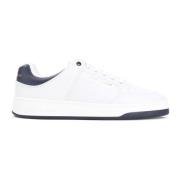 Zwarte Sneakers voor Mannen Aw24 Saint Laurent , White , Heren