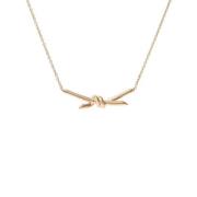 Pre-owned Rose Gold necklaces Tiffany & Co. Pre-owned , Yellow , Dames