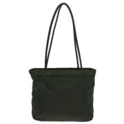 Pre-owned Fabric totes Prada Vintage , Green , Dames