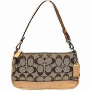 Pre-owned Canvas shoulder-bags Coach Pre-owned , Brown , Dames