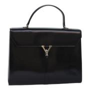 Pre-owned Leather handbags Valentino Vintage , Black , Dames