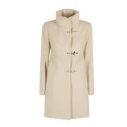 Stijlvolle Romantische Foderato Jas Fay , Beige , Dames