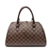 Pre-owned Canvas handbags Louis Vuitton Vintage , Brown , Dames