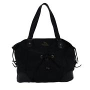 Pre-owned Fabric totes Burberry Vintage , Black , Dames