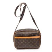 Pre-owned Canvas louis-vuitton-bags Louis Vuitton Vintage , Brown , Da...