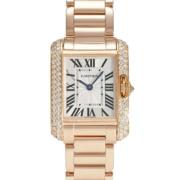 Pre-owned Rose Gold watches Cartier Vintage , Pink , Dames